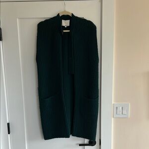 3.1 Phillip Lim Green Merino Sweater Vest